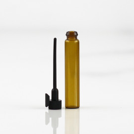 2 ml amber glass bottle for perfume (10 pcs)
