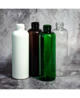 Cosmetic brown plastic bottle Gloria 100 ml 20/410