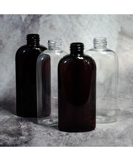 Cosmetic brown plastic bottle Rima 100 ml 20/410